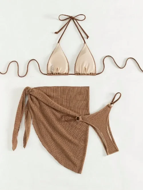 Brown Bikini Set - Image 3